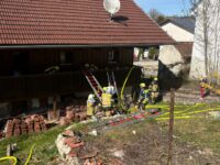 Gemeinschaftsübung – Brand Wohnhaus